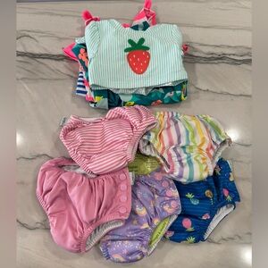 12 mo swim bundle suits swim diapers